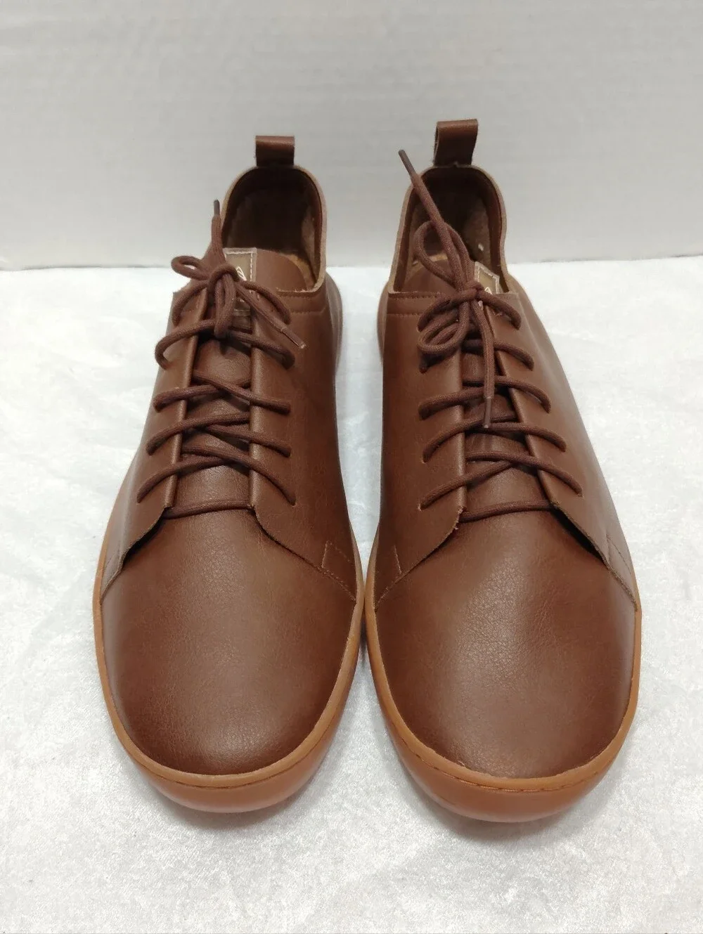 Ahimsa Andy Dark Olive, Men's # 13 US Vegan Leather, Slip Resistant, Waterproof